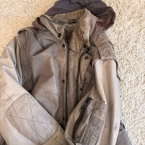 Vintage Wilsons Suede Leather Jacket Mens 46 Distressed Bomber Fly High 90s